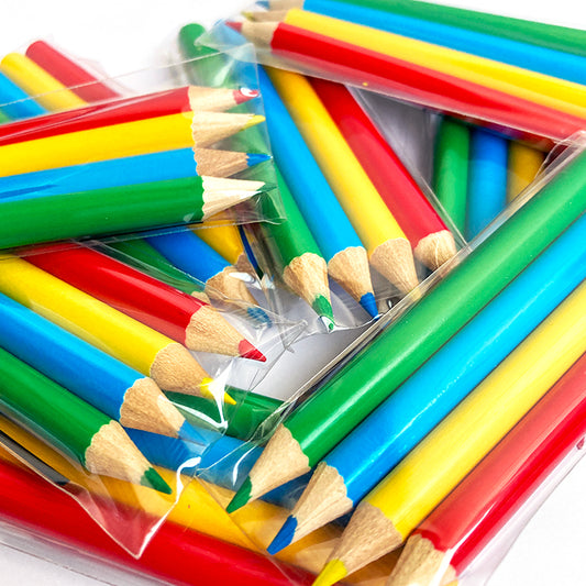 Mini 4 Colouring Pencils x 1000 Packs ( Volume Bulk Deal )