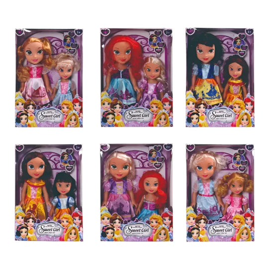 Princess Style Baby Dolls Set - Collector Toy - 6 Characters