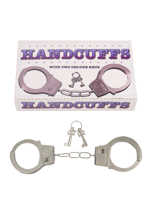 Toy Metal Handcuffs With Keys Hen Stag Party Accessories
