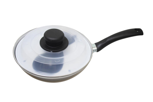 Non Stick Home Kitchen 2 Egg Poacher Pan 20cm With Long Safety Handle Egg Poacher 5.5cm 9103 A