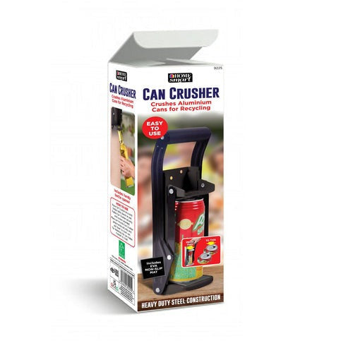 Soft Grip Handle 16oz Can Crusher Black 9225