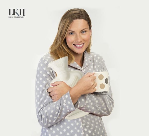 DGI Rubber Hot Water Bottle 1.0L 26 x 15cm 9250