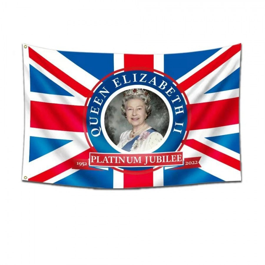Queen Great Britain Union Jubilee Flag 150X90