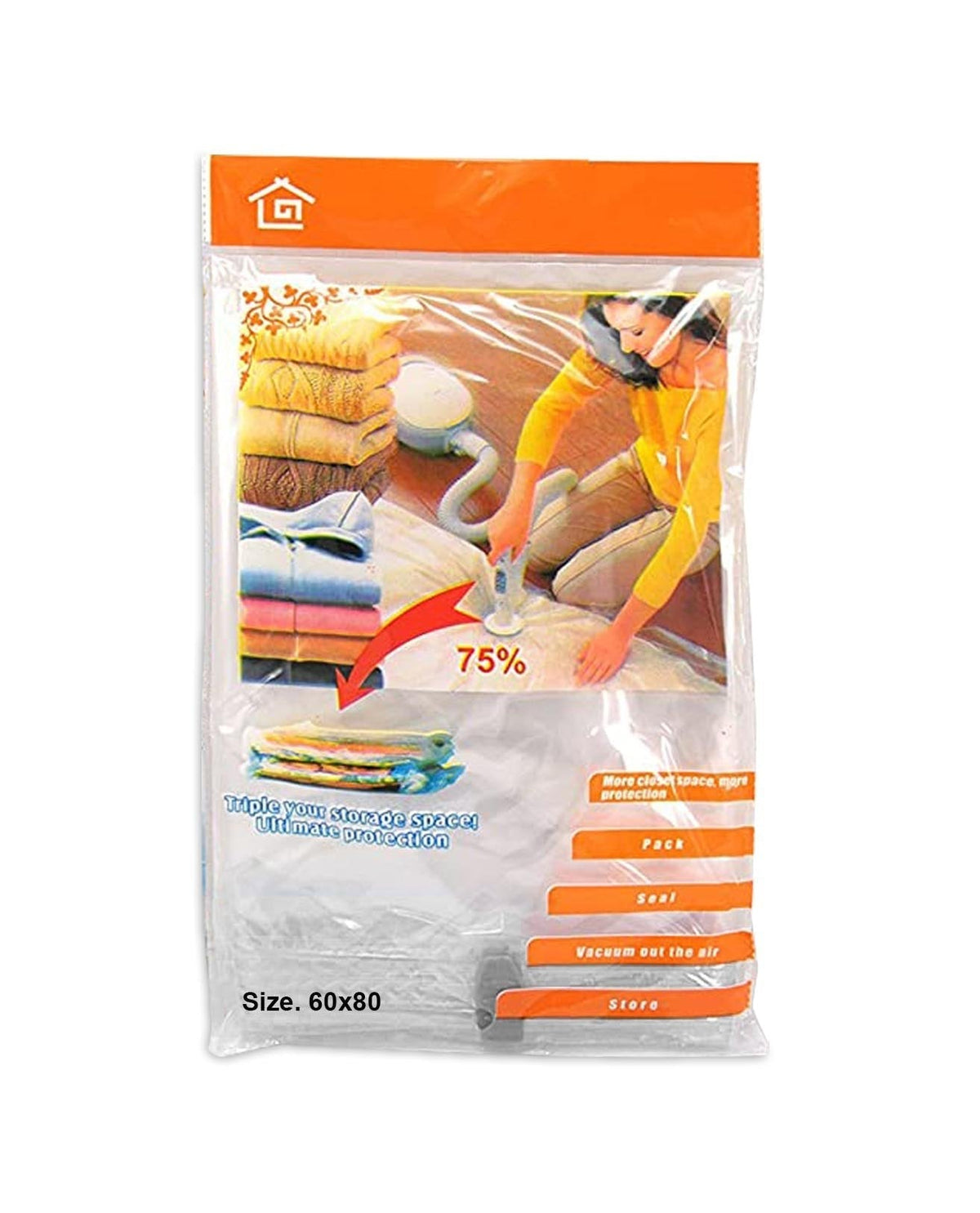 Strong Vacuum Storage Space Saving Bag Pack Seal Vacuum Bags