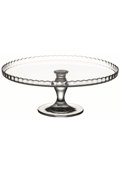 Pb Patisserie Footed Round Server Quality Glass Cake Stand