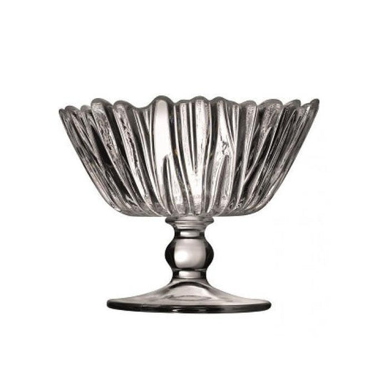 Pb Aurora Glass Footed Candy Sweets Display Bowl