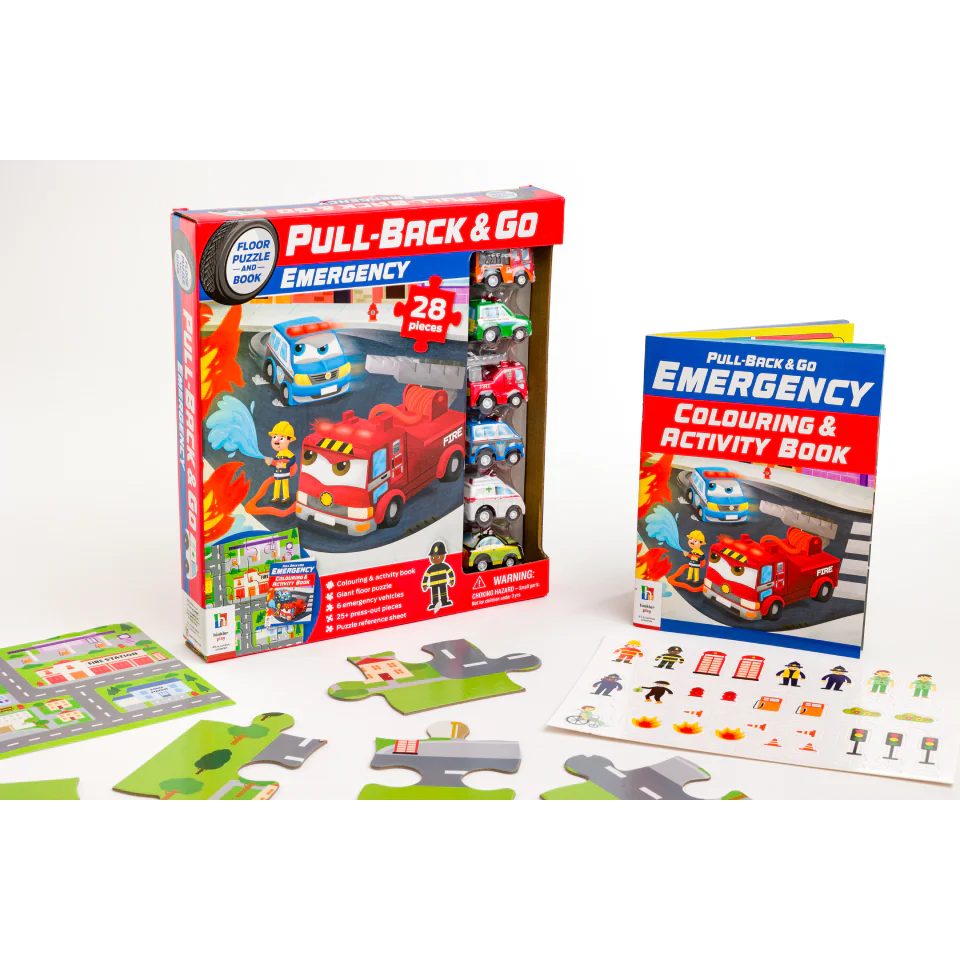 Emergency Vehicle Mega Play Set