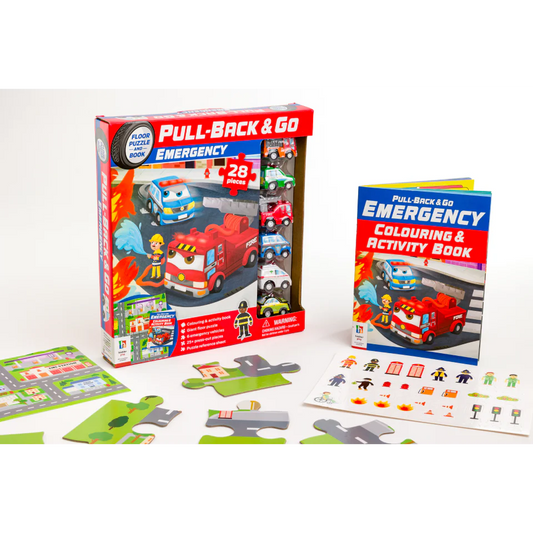 Emergency Vehicle Mega Play Set