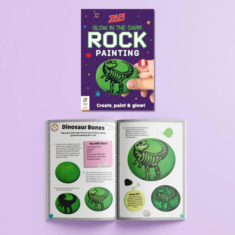 Glow In The Dark Rock Painting Kit