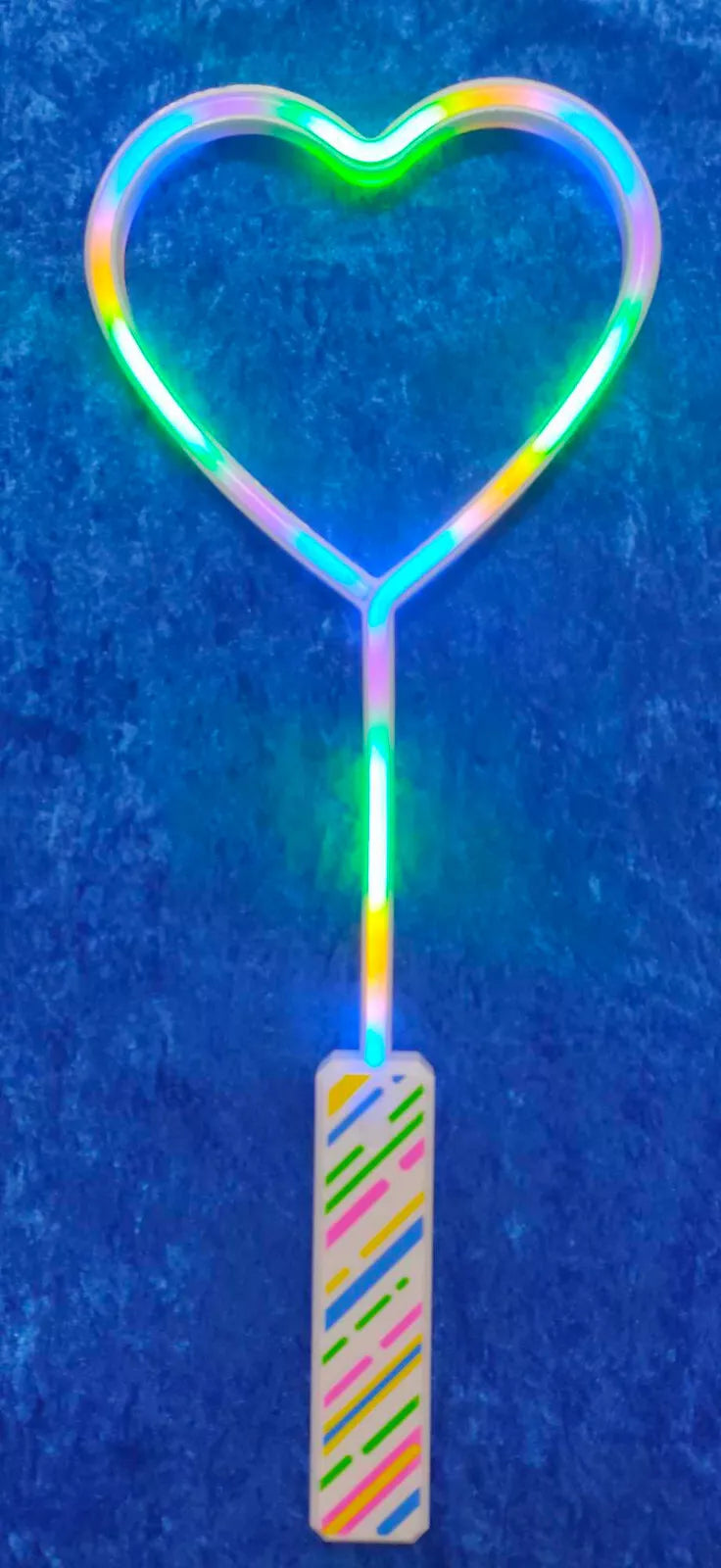 Heart Shape Light Up Wand