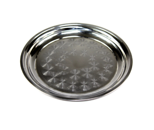 Durane Stainless Steel Round Tray 50 cm 9889