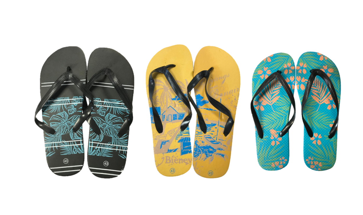 EVA Flip Flops Slipper Shoes Assorted Sizes and Designs 9967