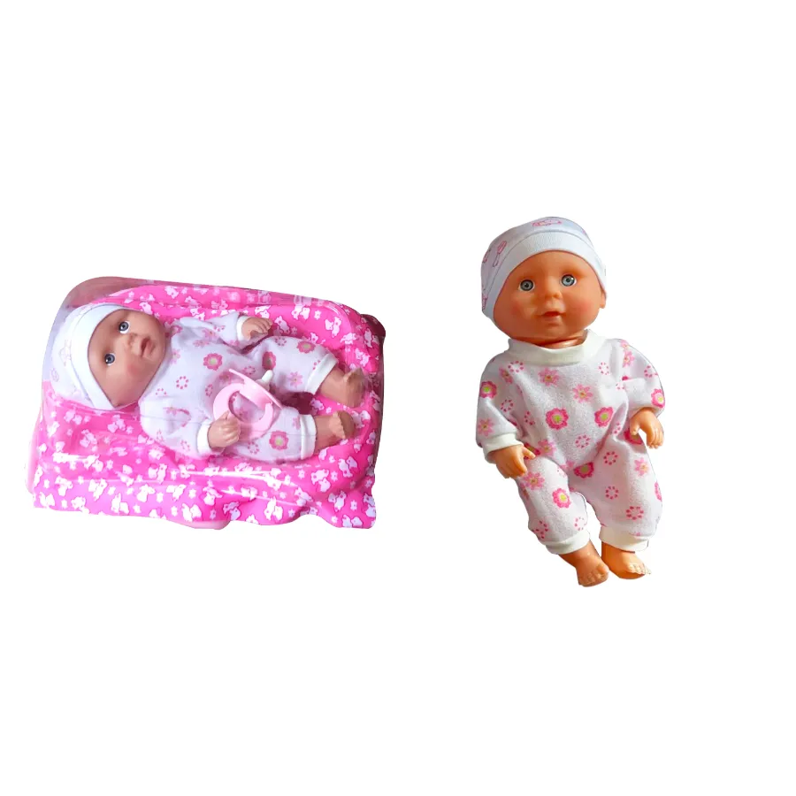 Baby Doll & Basket Set