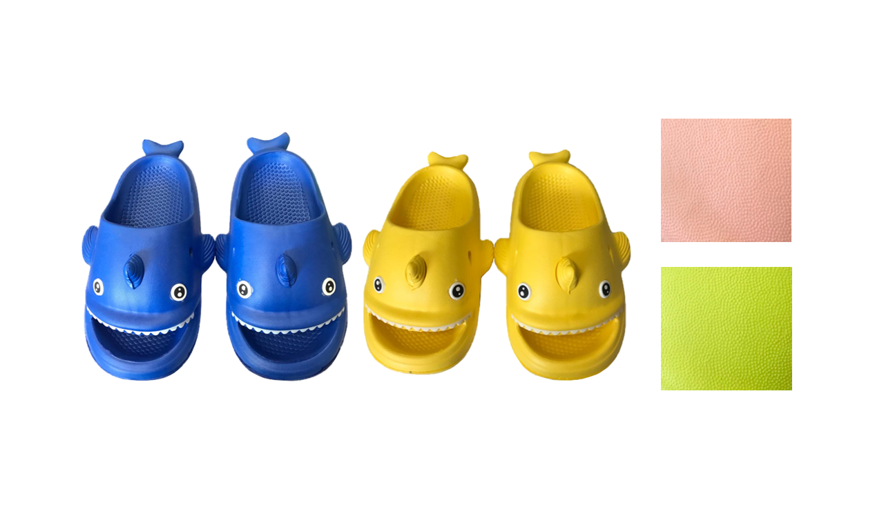 Children's Shark Design Slippers Shoes Slides Assorted Sizes (31 - 35) and Colours 0302 / 9971
