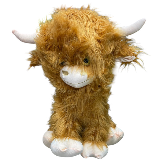 Extra Large Highland Cow Plush Soft Stuffed Toy Cuddle Buddy - 100cm
