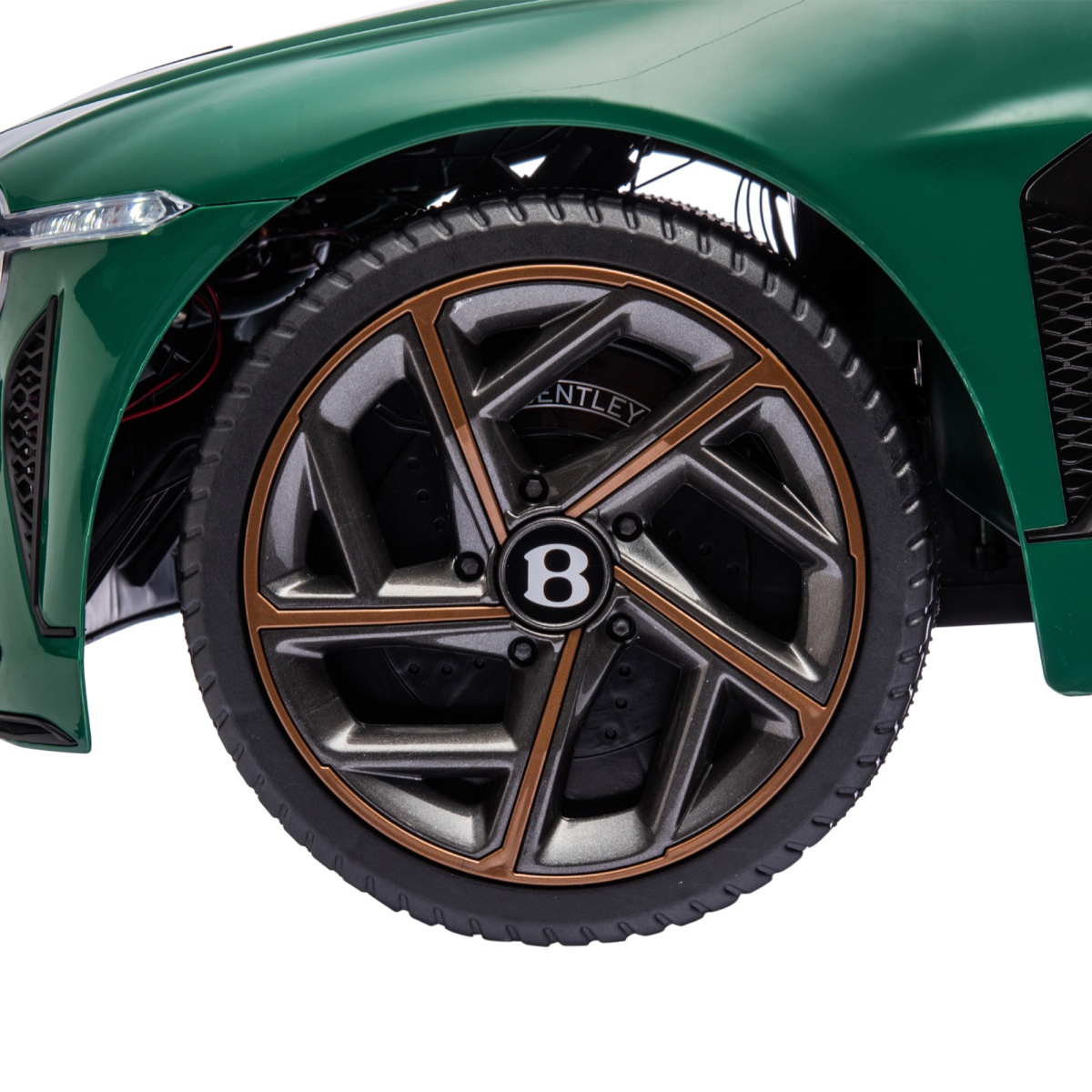 Bentley Bacalar Licensed 12V Kids Electric Ride-On with Remote - Green