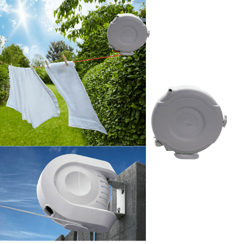 Easy To Install Retractable Garden Washing Line 12 Metre 4855 A
