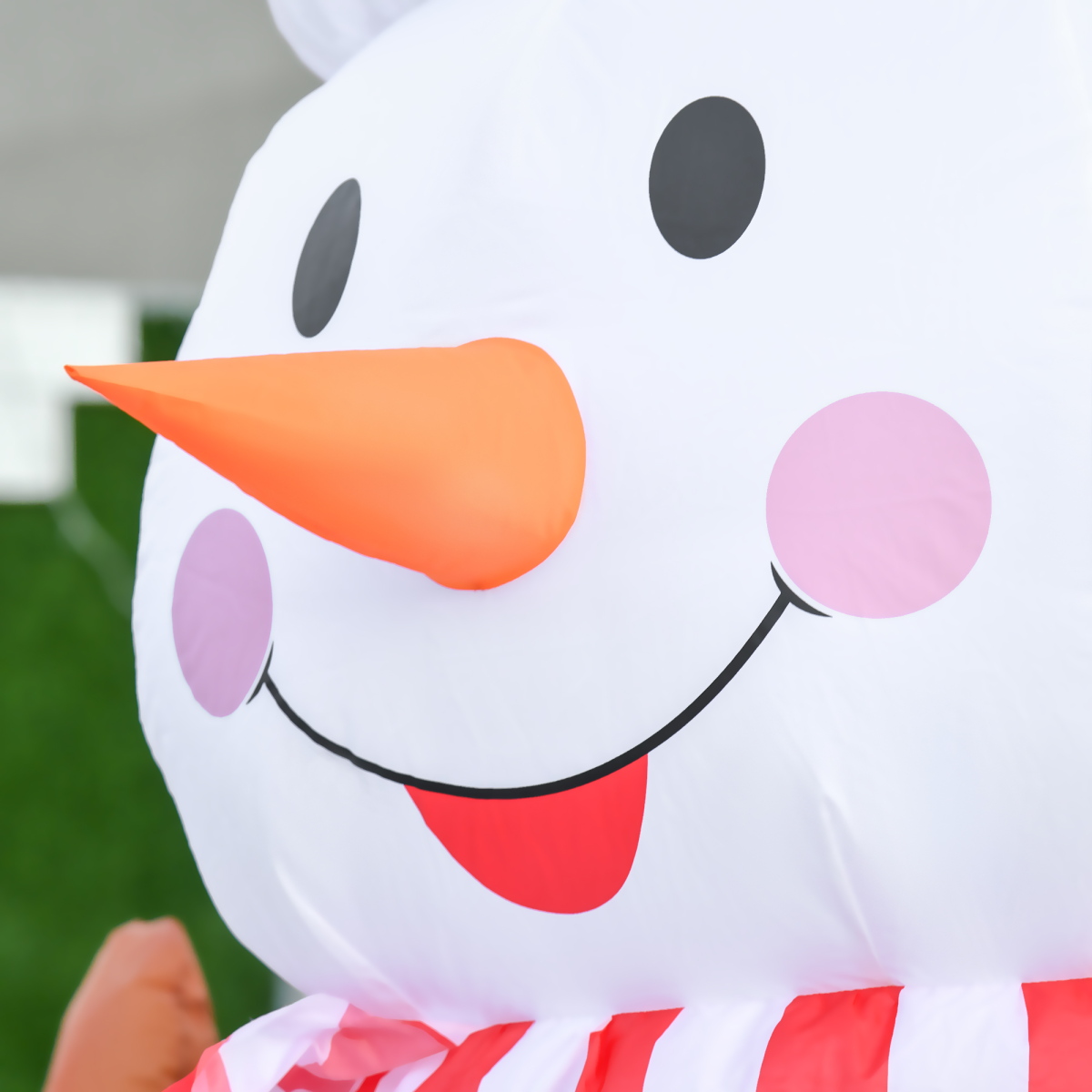 8ft Christmas Inflatable Snowman with Candy Rotating Lighted Indoor Outdoor