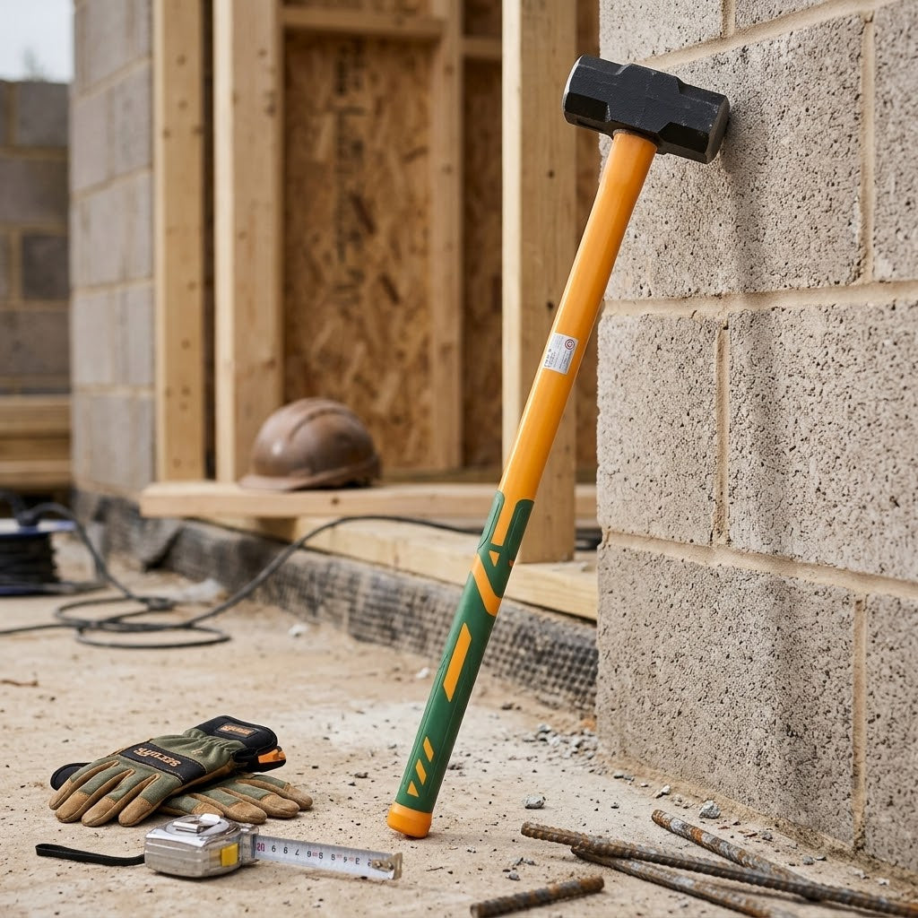 Long Builder'S Sledge Hammer 90Cm Head 15 X 6 X 6Cm