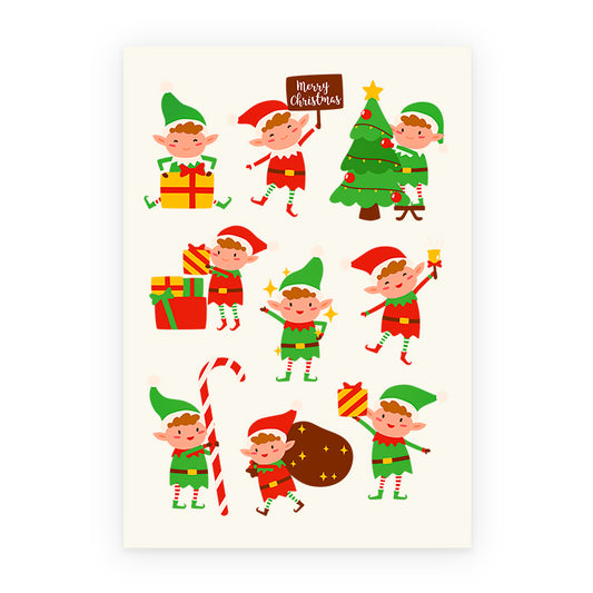 Cheeky Elf Tattoo Sheet