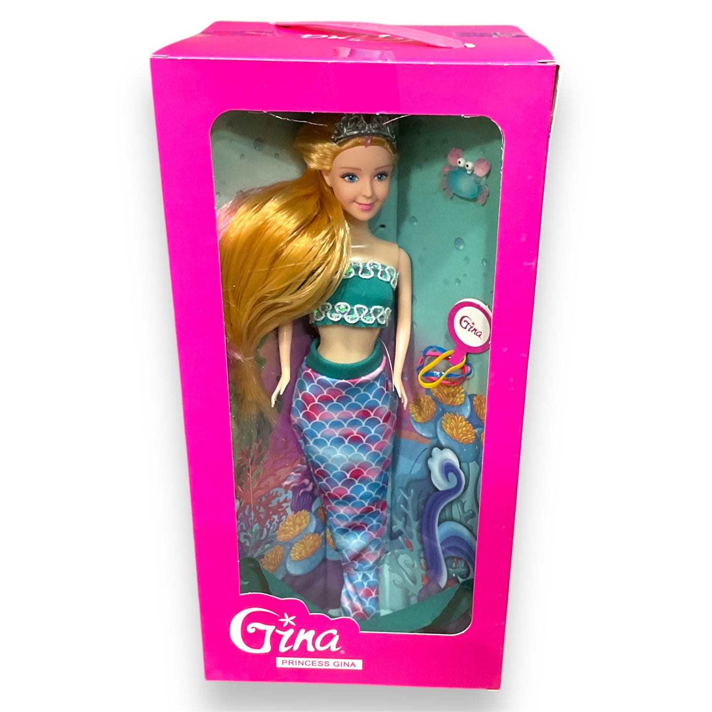 Barbie Style Gina Dolls 4 Pack Box Set with Accessories