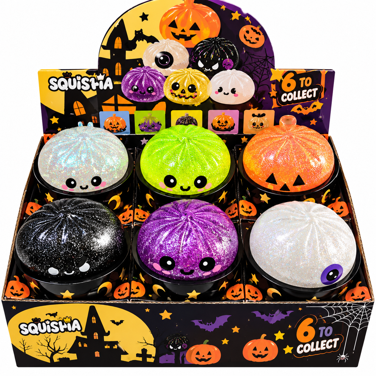 Halloween Edition Squishy Dumpling - Sugar Maltose Filled - Random Selection