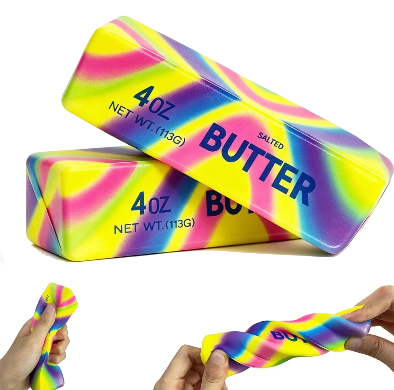 Butter Squishy - Rainbow Limited Edition Sensory Fidget Toy