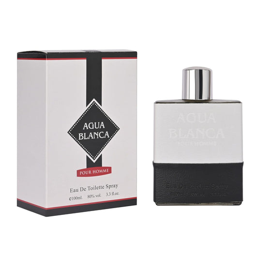AGUA BLANCA Inspired by Acqua D Gio - Men's Eau de Toilette Aftershave Spray 100ml - Saffron London
