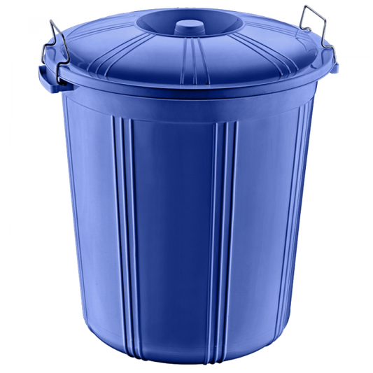 Round Bin With Lid 70 Litre Assorted Colours Ak227