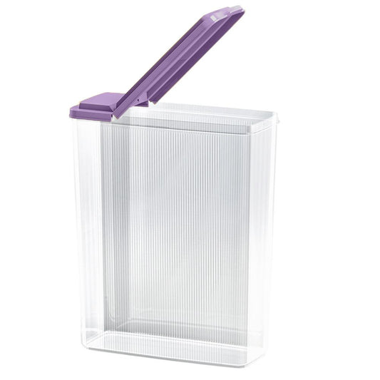 BeeHome Clear Plastic Food Storage Container 4 Litre Assorted Colours AK571