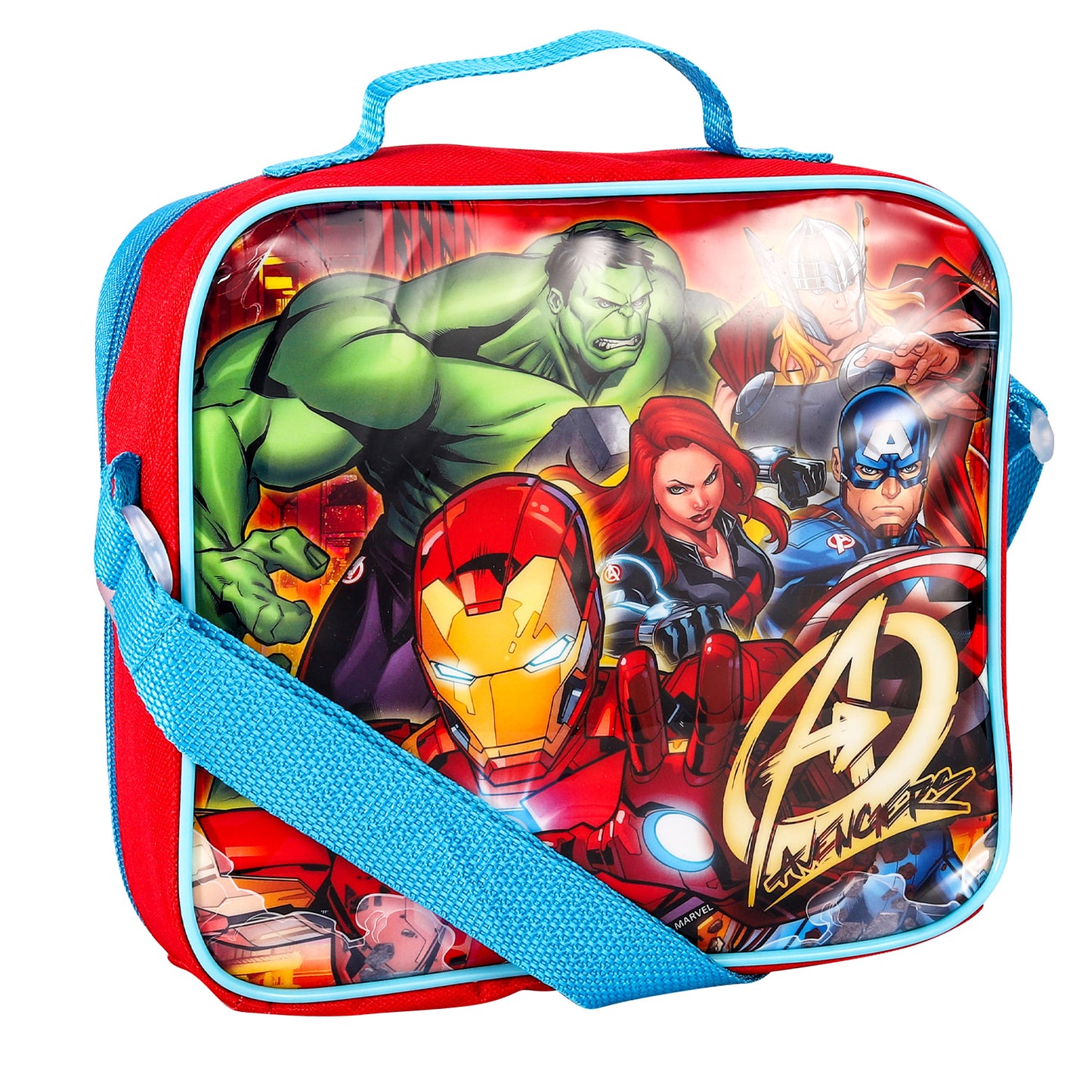 Avengers Style 3 Piece Lunch Bag, Box & Bottle Set