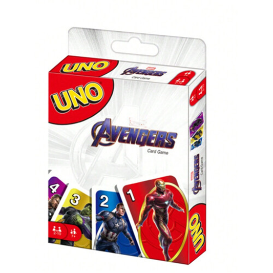 Avengers Style UNO Playing Cards Set