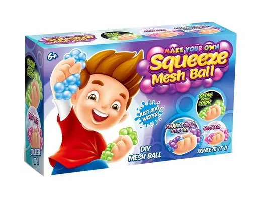 Make Your Own Squeeze Mesh Ball