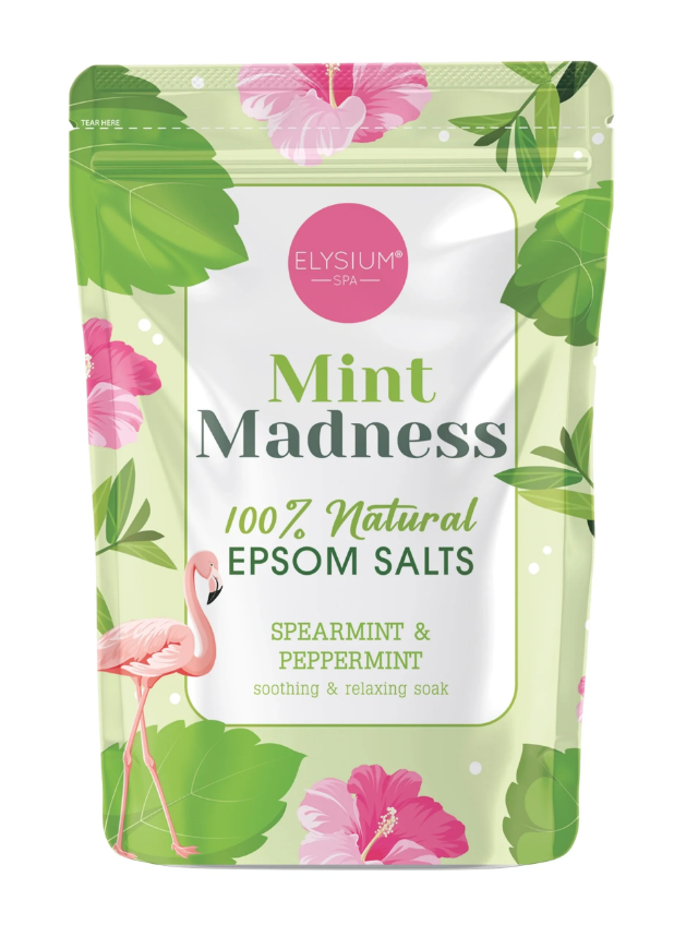 x12 ELY SPA EPSOM SALT PEPPERMINT & SPEARMINT - 450G