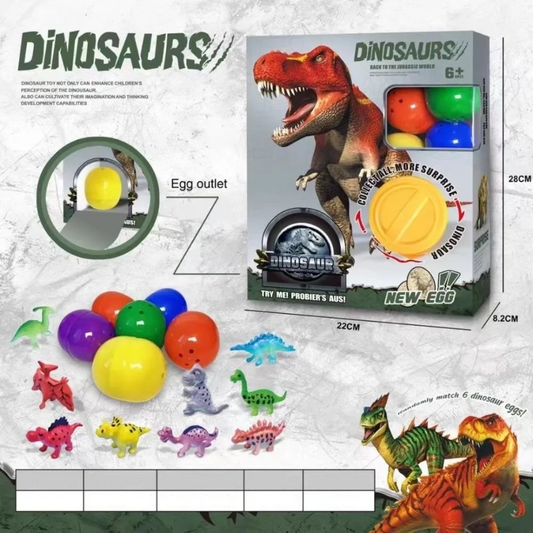 Dinosaur Eggs Surprise Box Rotating Reveal