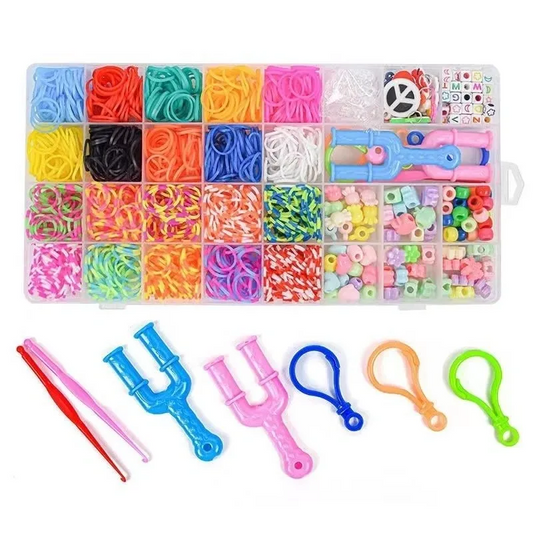 Loom Bands Complete Set,  Beads & Tools Accessory Case
