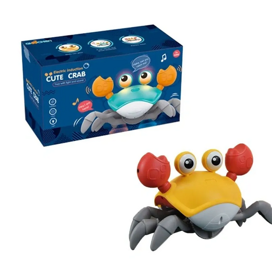 CUTE ELECTRIC CRAB W/ SOUND, MOVEMENT & MUSIC RECHARGEABLE