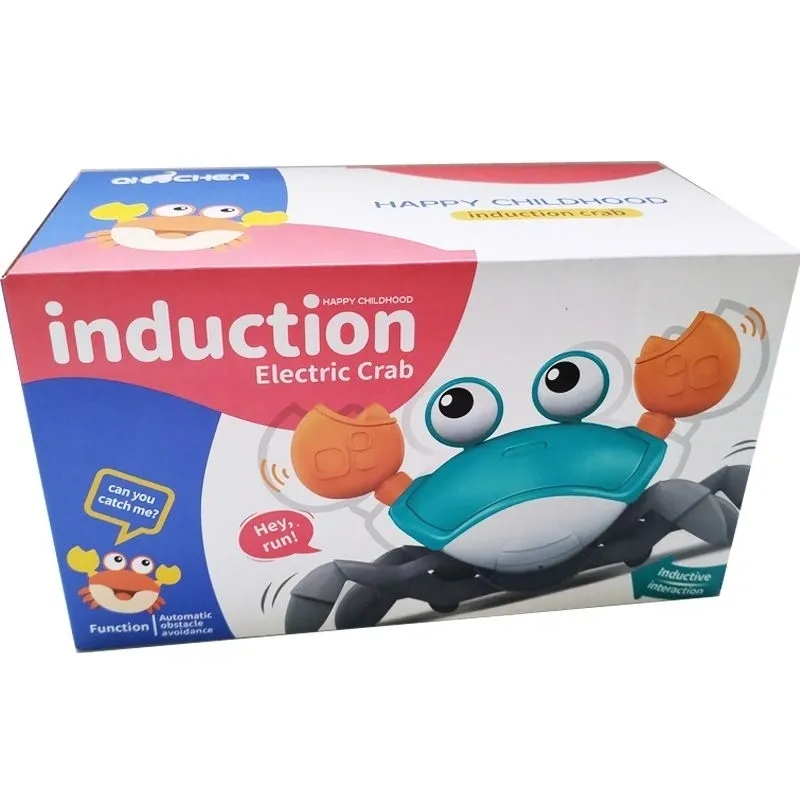 Crab Moving Induction Toy with Sound & Lights