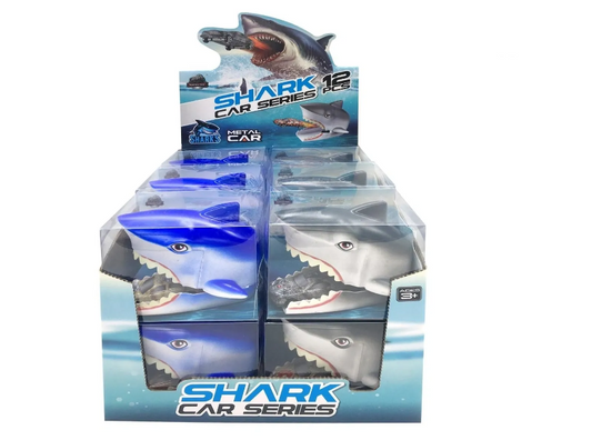 SHARK CAR SERIES SHARK & CAR (FOR 6)