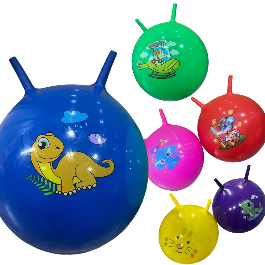 50CM jumping Ball assorted colours (6 Pieces)