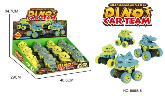 DINO CAR SPEED CAPTAIN (BOX OF 12)