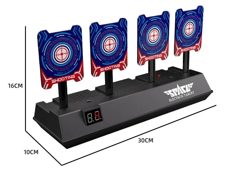 Gel Blaster 4 Target With Light And Score Board & Many More