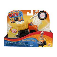 Rev & Roll Power Up Tipper Toy Truck