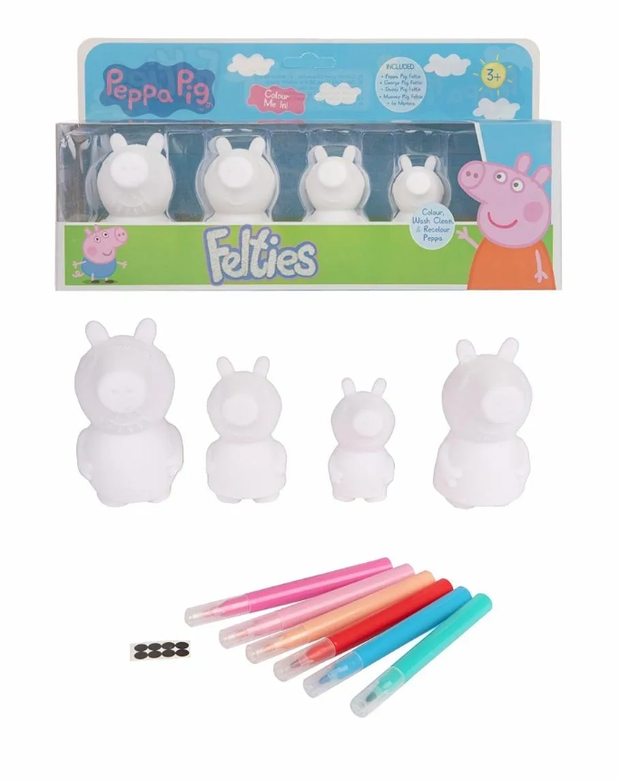 Peppa Pig Felties 4 pack in display box
