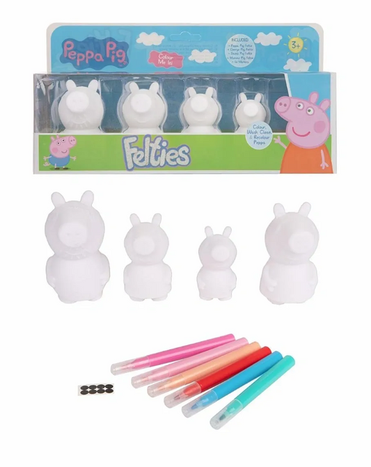 Peppa Pig Felties 4 pack in display box