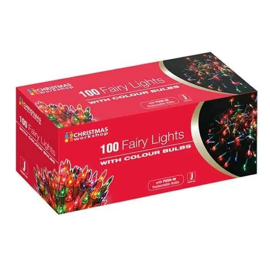 100 Multi Colour Fairy Lights