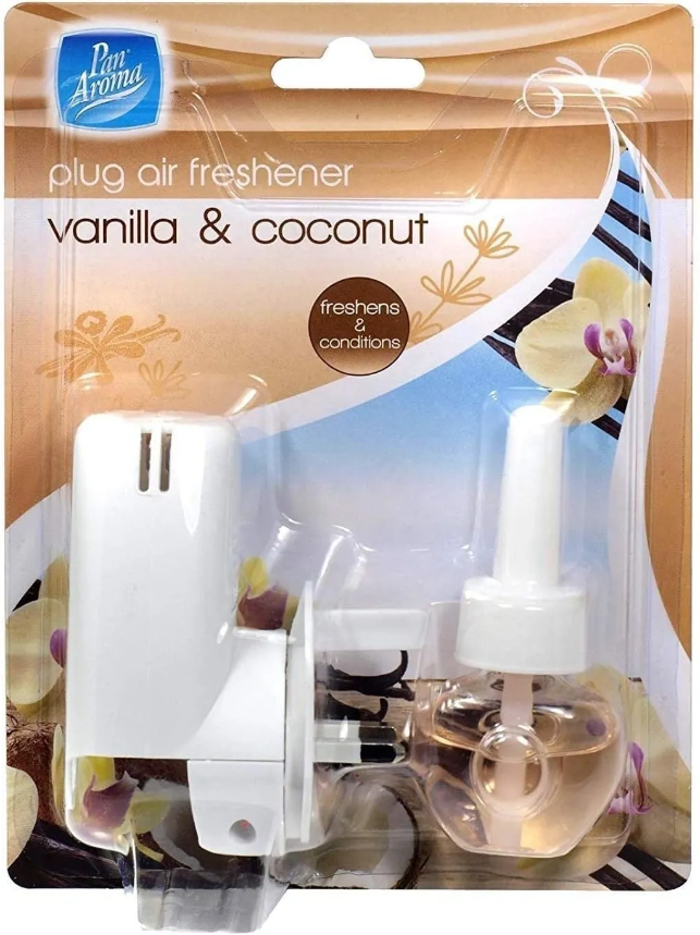 x24 PLUG IN AIR FRESHENER VANILLA & COCONUT