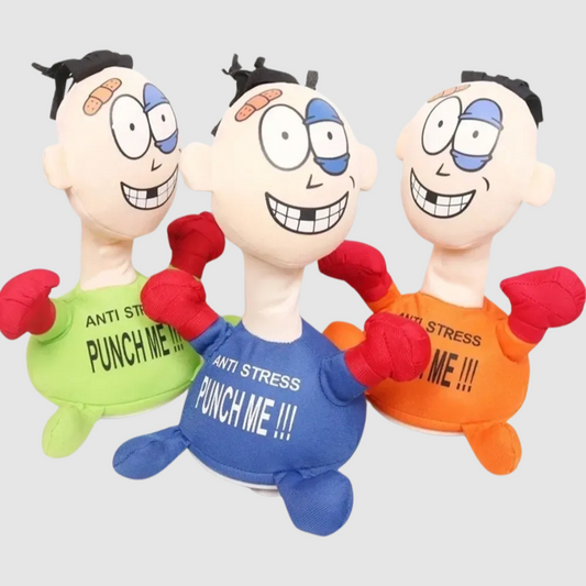 Anti-Stress Punch Me Toy With Sound Assorted