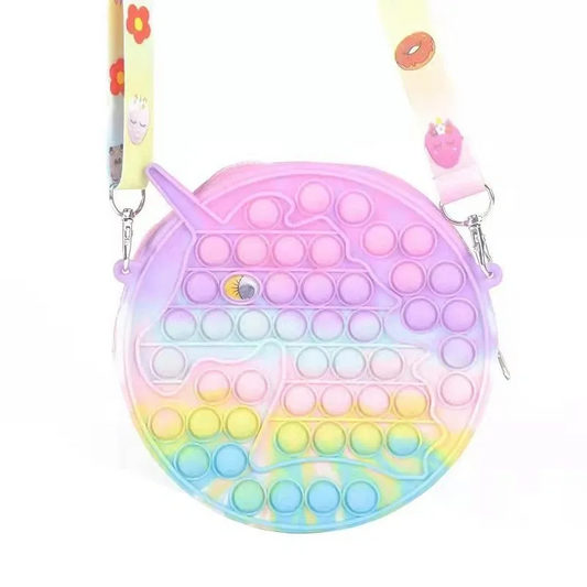 Circle unicorn bag Girly