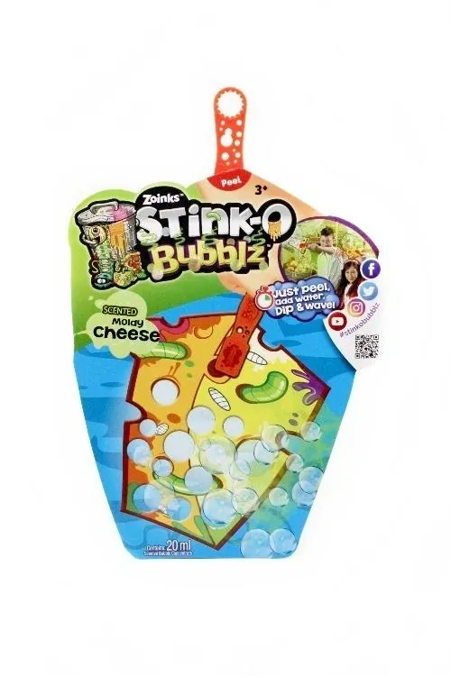 Stink-o bubblz scented moldy cheese (For 3)